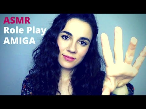 ASMR ESPAÑOL RolePlay ☯️ Amiga Espritual ☯️ Apoyo, abrazos, caricias "Todo va a ir bien"