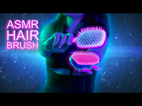 ASMR Airy - SCALP MASSAGE WITH HAIRBRUSH * RELAXATION, REST * NO TALKING * 100% TINGLES