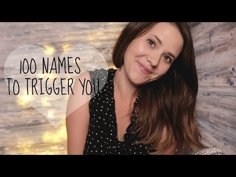 ASMR mit deinem NAMEN ♡ 100 Names to Trigger YOU [deutsch/german]