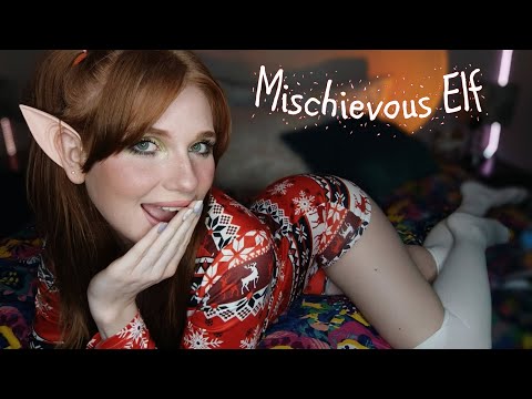 ASMR | A mischievous elf ruins your Christmas dinner party 🤸🏻‍♀️ (slightly chaotic)