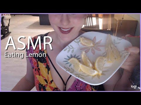 ASMR Lemon, Sour and Chewy!