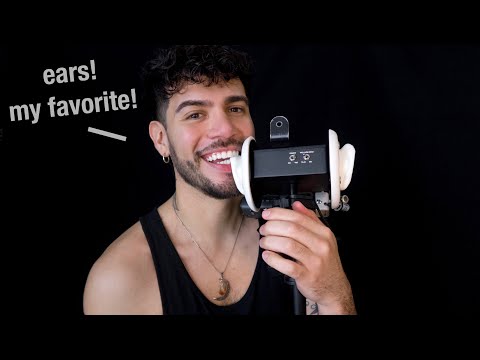 Eating Your Ears as You Fall Asleep 😋 ASMR (male whisper & mouth sounds)