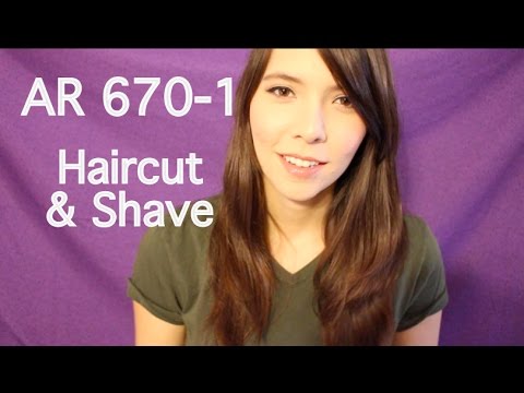 ASMR AR 670-1 Men's Haircut and Shave Roleplay in Stereo