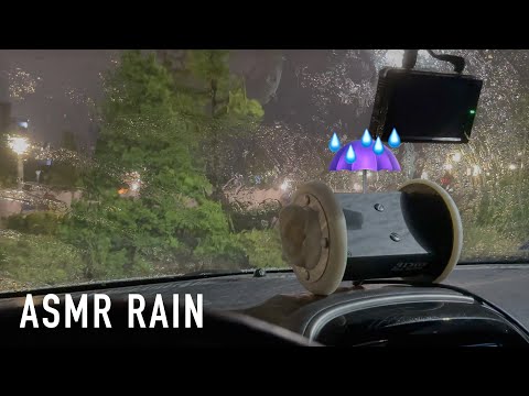 ASMR Heavy Rain on Car | 3dio | Relaxation & Sleep