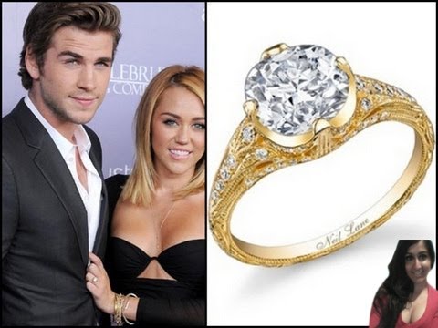 Miley Cyrus Keeps Liam Hemsworth Engagement Ring Keeps Wearing it OMG! - review