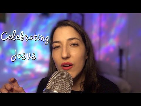 christian asmr • celebrating Jesus with whispered christmas songs