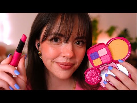 ASMR Doing Your Makeup with Fake products💄✨🦄  (layered sounds, you're my doll)