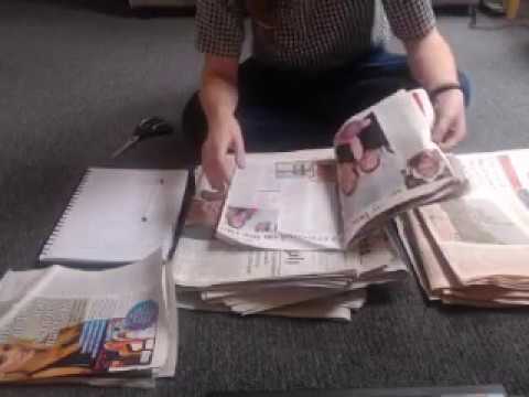 ASMR Sorting Old Newspapers & Magazines Intoxicating Sounds Sleep Help Relaxation