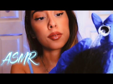 ASMR Lice Check RP (with hair!)(spraying,gloves, combing sounds)