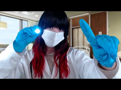 [ASMR] Doctor General Exam Check Up and Wound Care