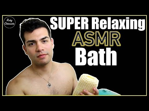 ASMR - Relaxing Bath With You | LUSH Unboxing (Male Whispering, Water Sounds for Sleep & Relaxation)
