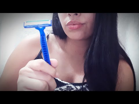 Asmr - Namorada fazendo a sua barba / Mouth sounds / Roleplay girlfriend