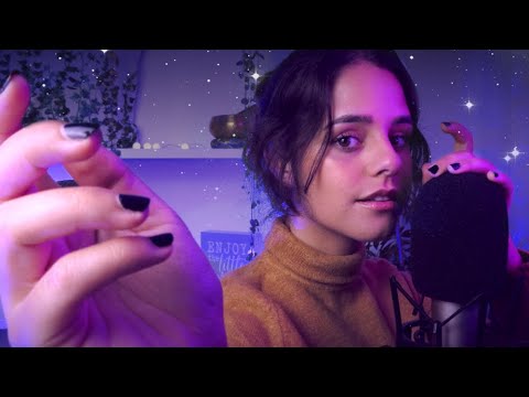 ASMR Ear to Ear SLOW Whispers to Fall ASLEEP 💖 *tap tap tap* on the mic