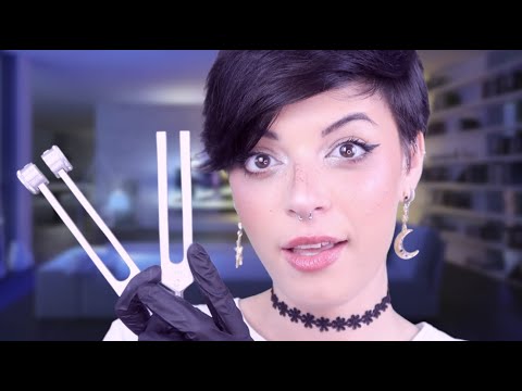 ASMR | Bestie Does Your Cranial Nerve Exam (Practicing On You!)
