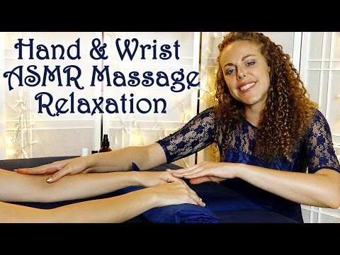 Relaxing ASMR Massage Hand, Wrist Forearm ~ Soft Spoken Spa Treatment