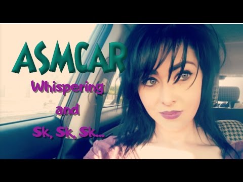 Whispering, sk sk sk, shhhhh and kissing you!  ASMR asmcar!
