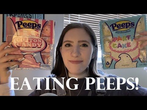 {ASMR} Eating Peeps