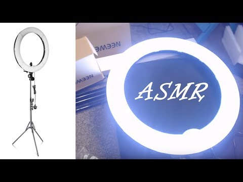 ASMR ~ Studio Tour and Unboxing Neewer LED Ring Light 🏴󠁧󠁢󠁳󠁣󠁴󠁿
