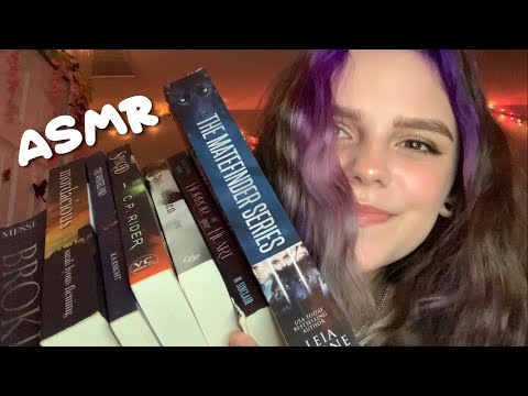 ASMR Whispering about my books | Show & Tell 📚