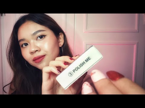 ASMR Let Me Take Care Of Your Nails 💅🏽 Thai Manicure & Personnal Attention