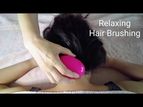 ASMR Relaxing Hair Brushing