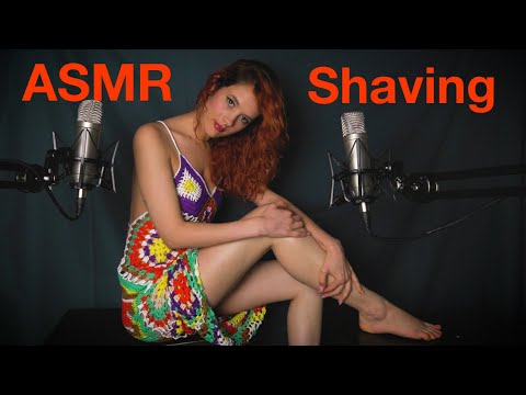 Shaving my Legs ASMR