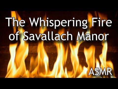 The Whispering Fire of Savallach Manor | ASMR