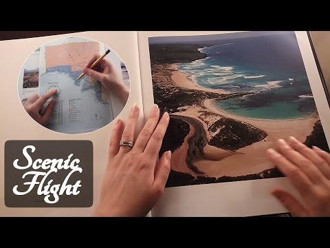 🚁ASMR Scenic Flight Role Play 🚁(South Australia with Map)