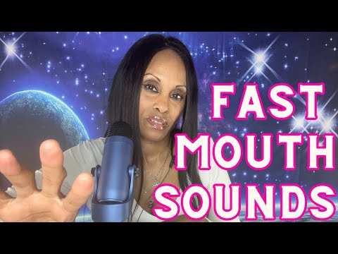 ASMR Fast and Aggressive, Mouth Sounds, No Talking