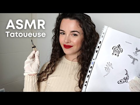 ASMR [Roleplay] - Salon de tatouage - Soft spoken