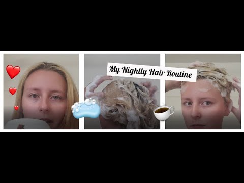 Washing My Hair (Part 7) But..Part 1 of 2 - My Nightly Hair Routine ~ FC(ASMR)