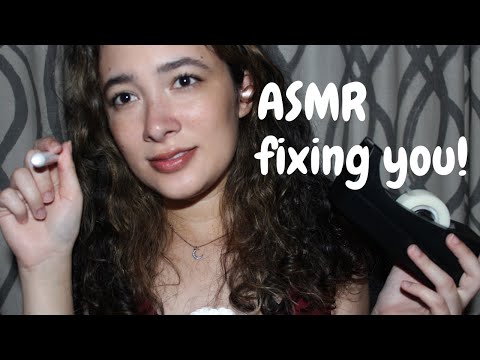 ASMR ❤️‍🩹 fixing you so you get your tingles back (whispering rp, sound test, eye light exam, etc.)