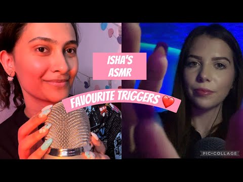 Doing each others favourite triggers ❤️ @IshasASMR