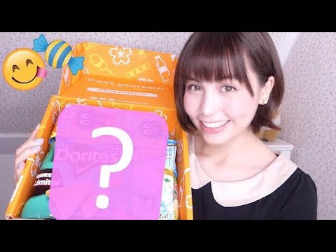 ASMR Japan Haul Unboxing!📦💕 Japanese Snacks😋 (Tokyo Treat ad) Mukbang Relaxing💤