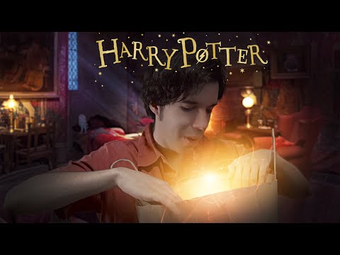 Christmas Presents at Hogwarts 🎁🎄Opening gifts ⋄ Gryffindor fireplace ⋄ Harry Potter ASMR Roleplay