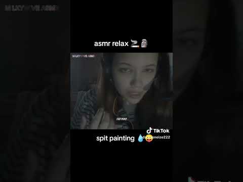 Spit paiting 💦 ASMR Pt 1