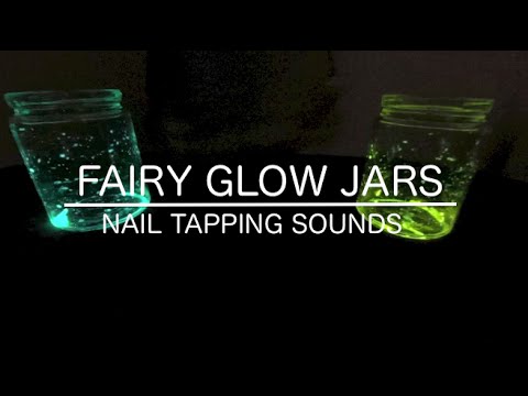 [音フェチ]光る瓶をネイルタッピング[ASMR]Nail tapping sounds"Fairy Glow Jars"/빛나는 병 [JAPAN]