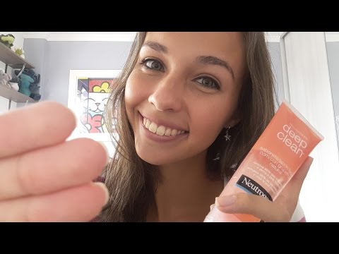 ASMR: LIMPEZA DE PELE 👐 SKIN TREATMENT (Whispering, Tapping, Personal Attention)