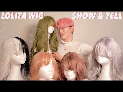 [ASMR] In LOVE with these LOLITA WIGS ❤ Soft Spoken FUN Show & Tell