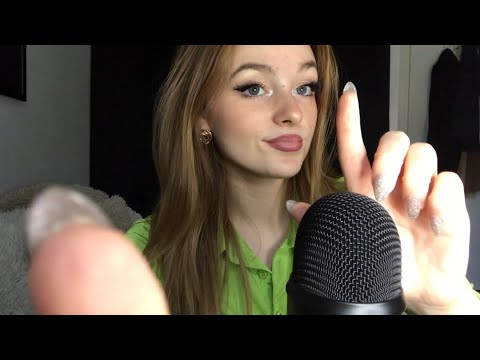 ASMR: Intensive MOUTH sounds with HAND movements (sk,tk,ploc)✨