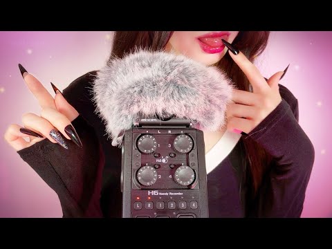 ASMR(Eng) Spit Painting On You👅 Intense Mouth Sounds and Hand Movement