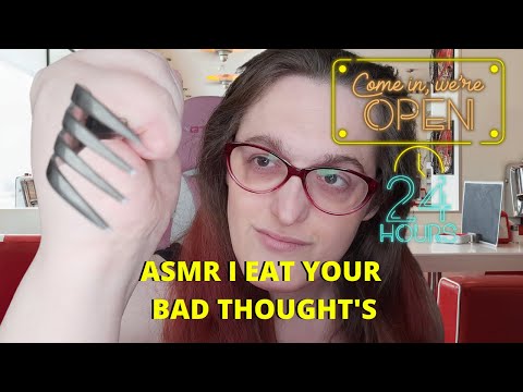 ASMR I Eat your bad thoughts 🍴 Lots of mouth sounds.