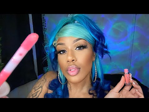 ASMR | Ghetto Makeup Artist Does Your Face w/ Limited Products 🥴(Gum Chewing Roleplay)