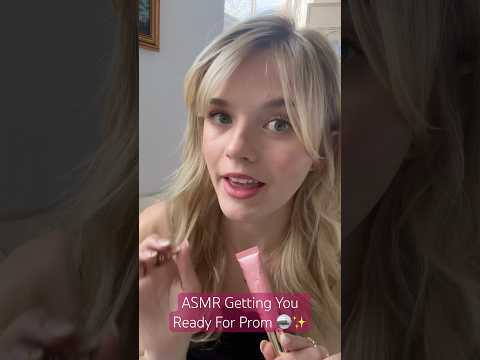 ASMR Getting You Ready For Prom 🪩✨