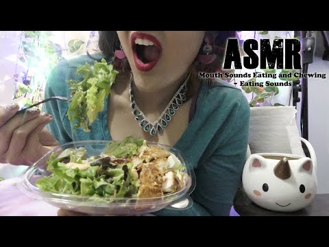 ASMR  Mouth Sounds Eating and Chewing - ♡ Eating Sounds ♡ ♡♡♡♡ 🍵