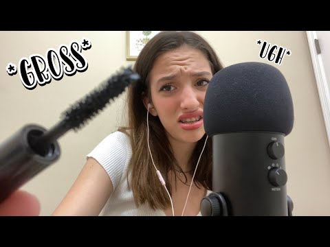 ASMR RUDE POPULAR GIRL DOES YOUR MAKEUP (but you’re in a dream) SOFT SPOKEN AND WHISPERED 🙄
