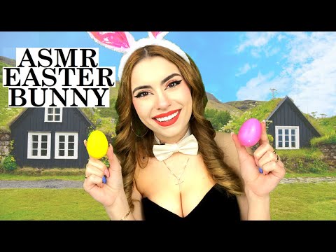Easter Bunny TOUCHES YOUR EGGS 🐰❤ ASMR