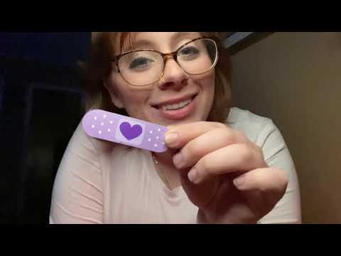 ASMR Quick Medical Examination Roleplay-Plastic Props, Personal Attention