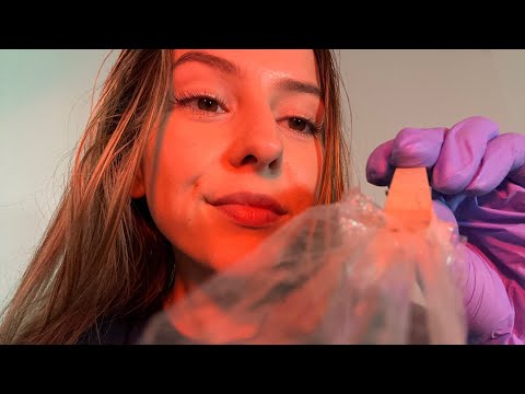 ASMR Pulling Stuff Out of Your Eye 😶‍🌫️ (blurry screen, plucking, crinkling)