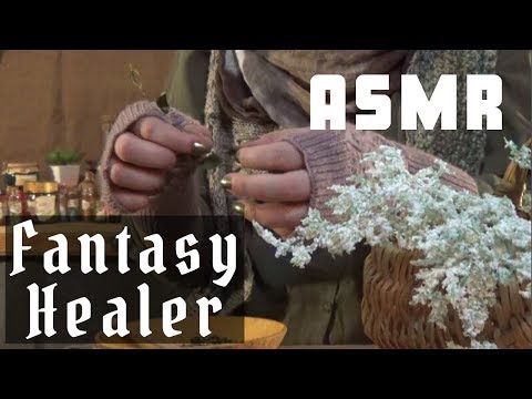 ASMR Fantasy Roleplay | Cranky Healer Helps You Sleep | Potion Making, Water Sounds, and SASS